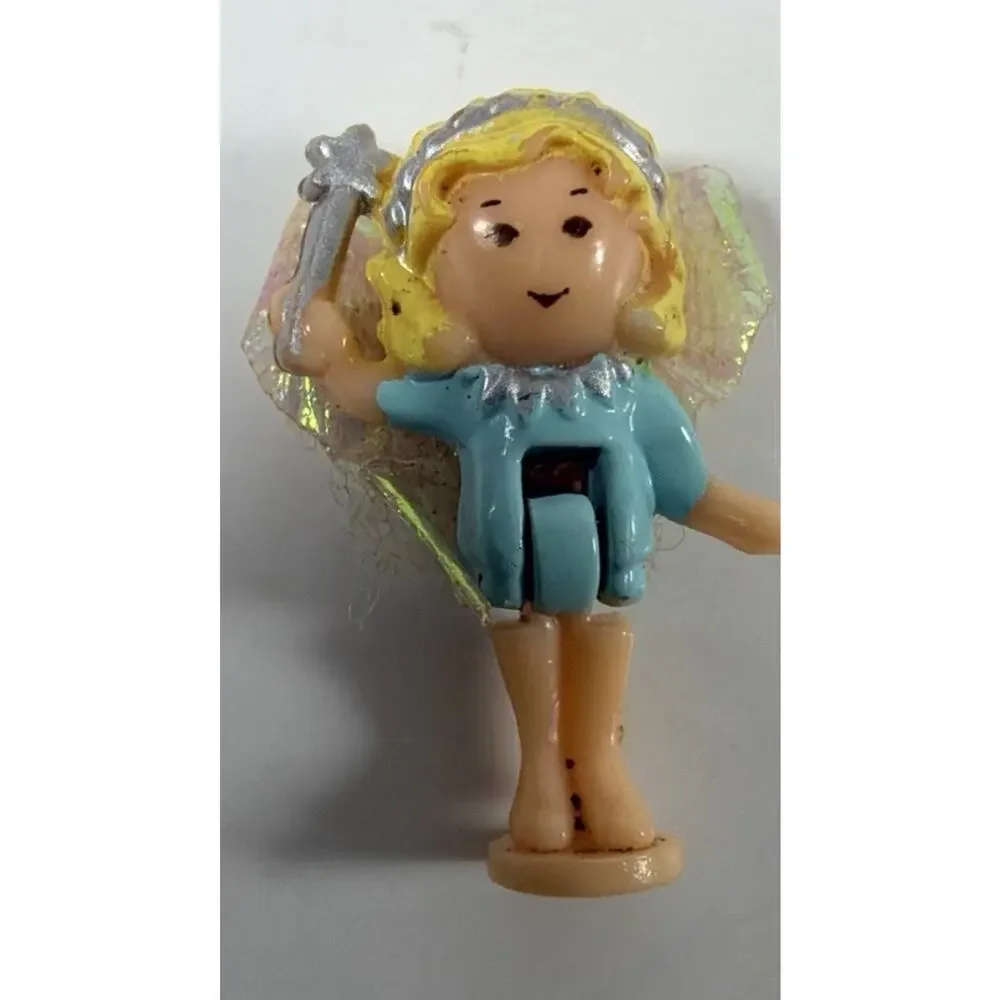Vintage Polly Pocket 1992 Fairy Wishing Well Bluebird Toys Missing Goose